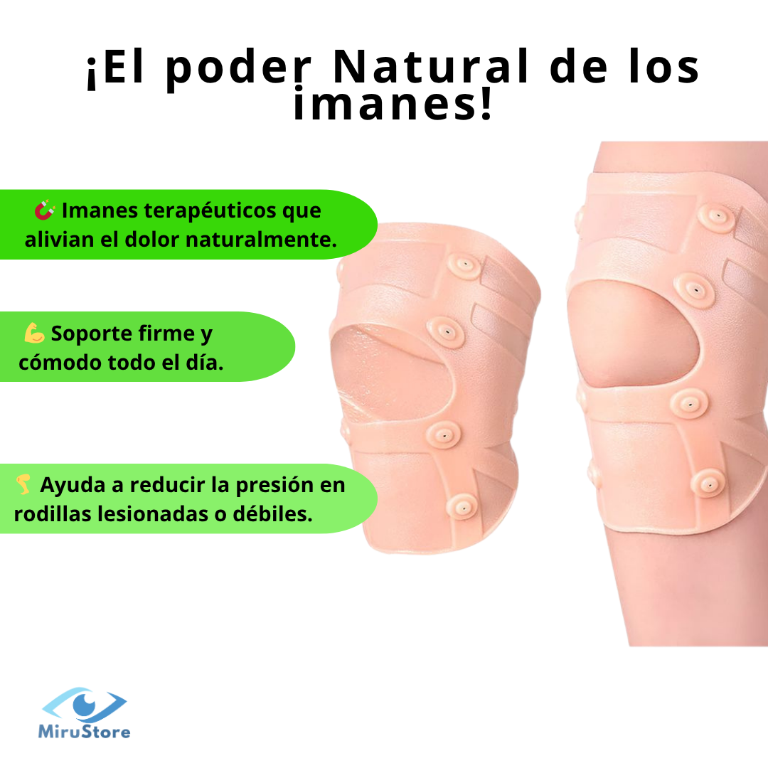 Rodillera Magnética Terapéutica - Recupera tu movilidad sin pastillas 💪