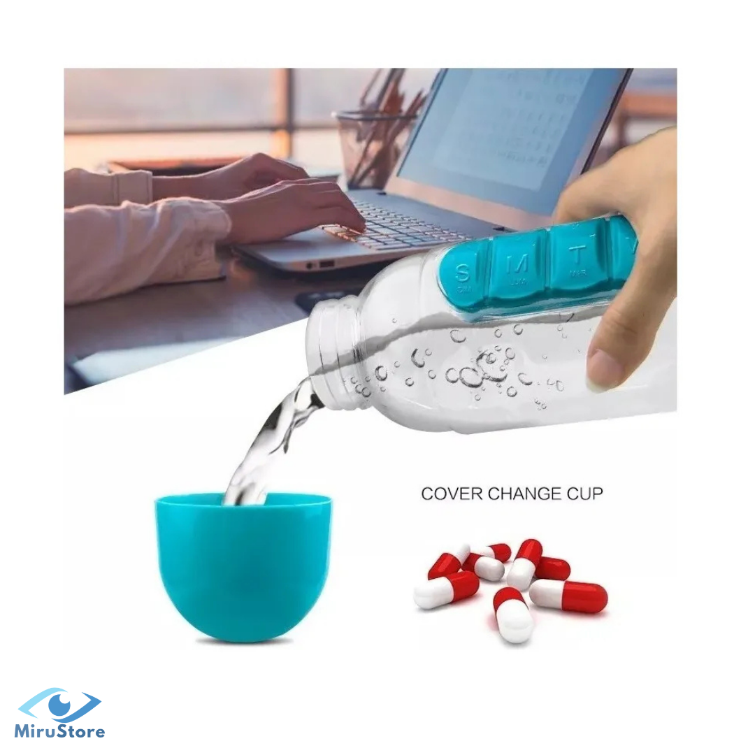 Botella Médica 3 en 1 (600ML) - Tu Salud, Tu Vida