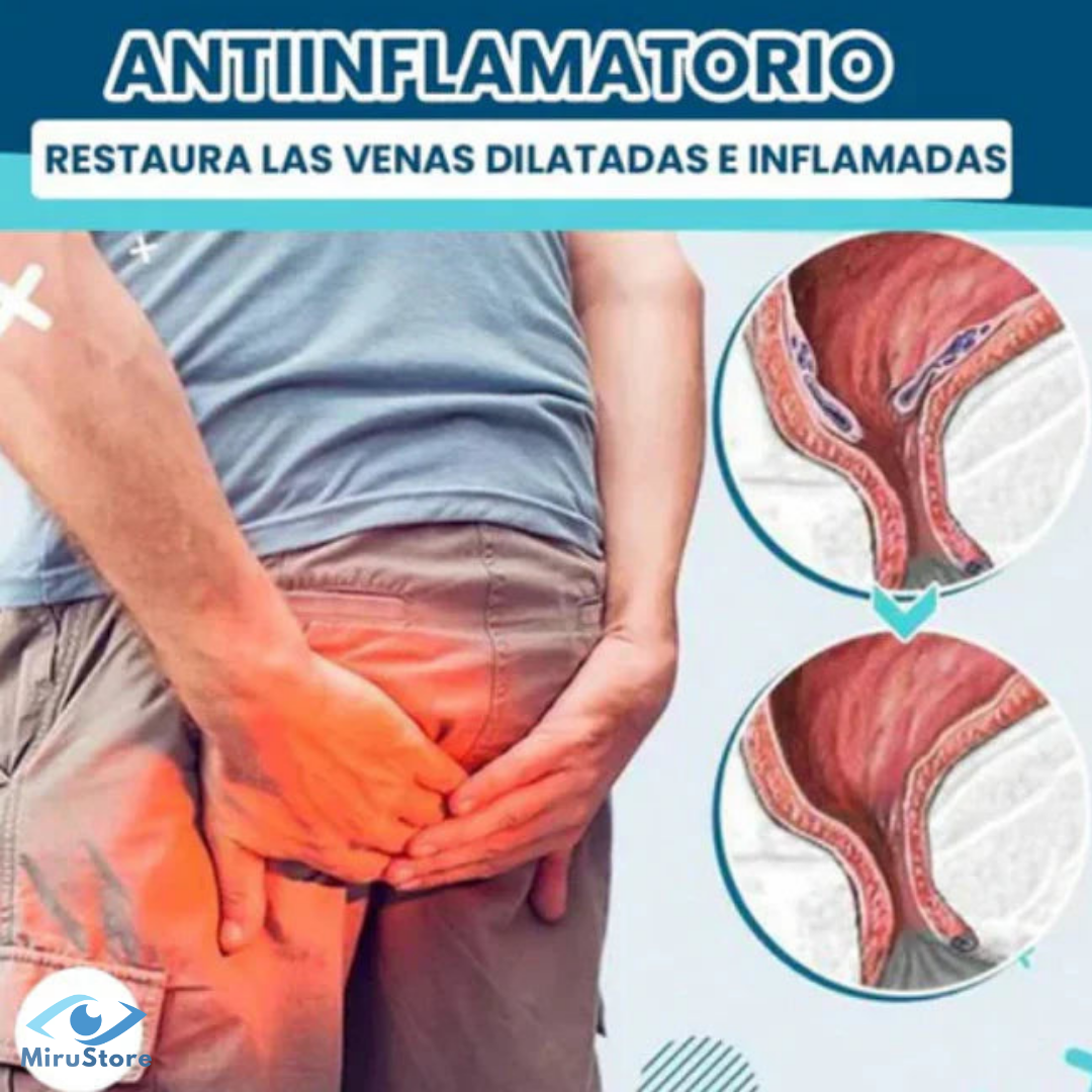 GEL ANTI HEMORROIDES - ALIVIO DEFINITIVO