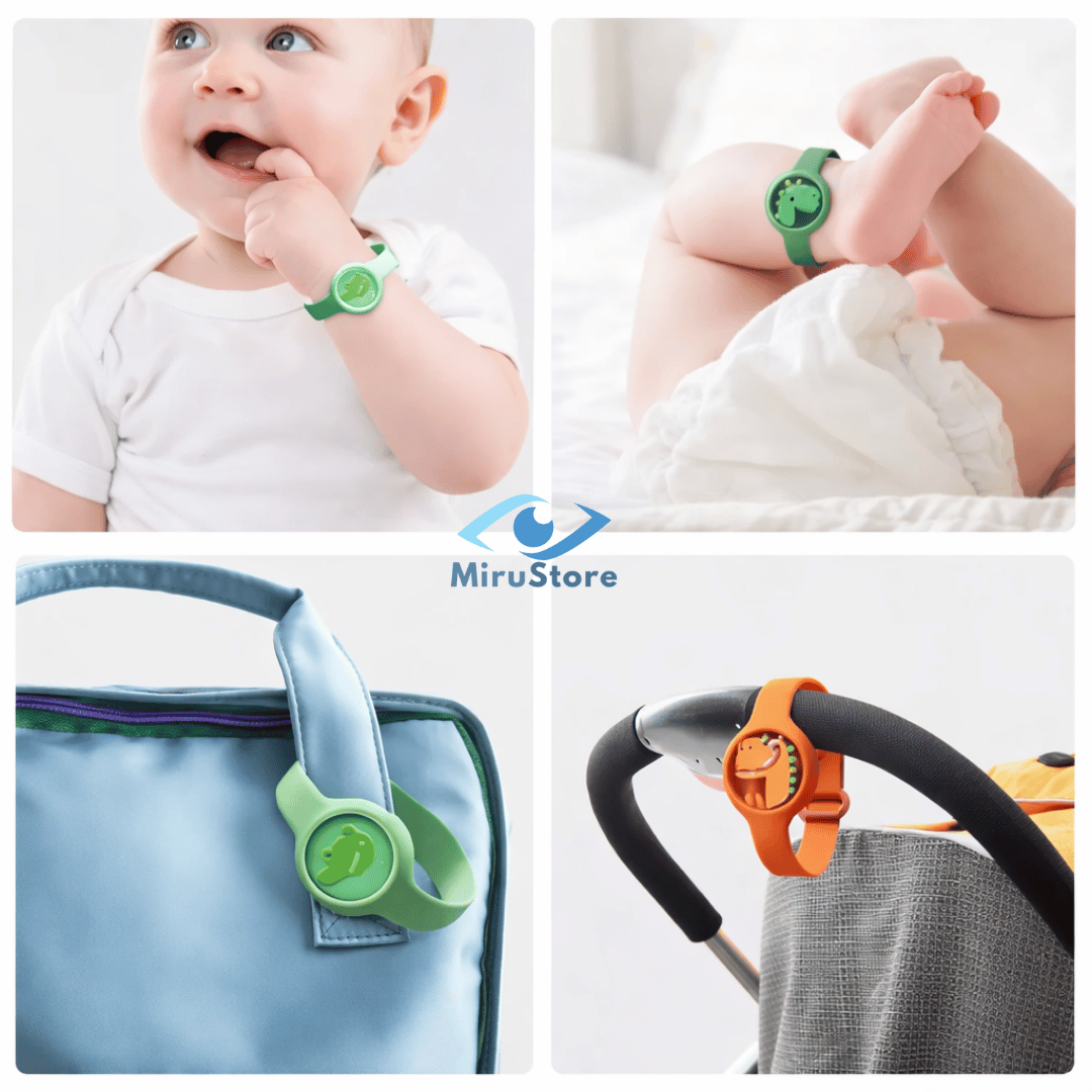 Pulsera Antimosquitos Infantil 🦟 50 Días de Protección 🔥 2x1 Hoy