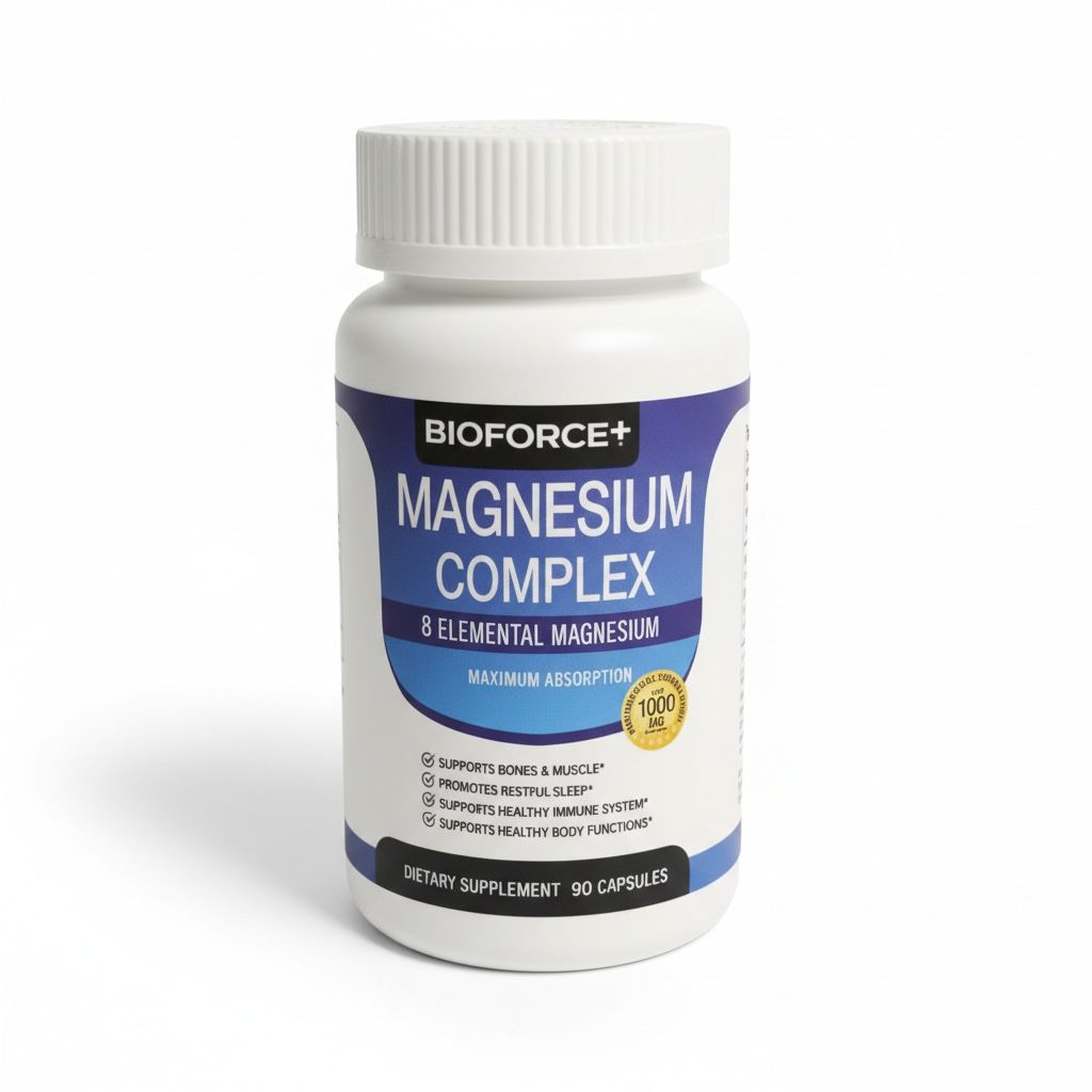 Magnesium Complex 8X 💊 | Apoya tu descanso y equilibrio diario