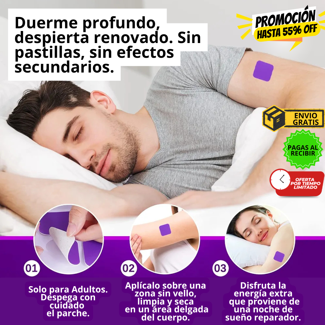 Sleep Patches – Parches Naturales para Dormir Mejor