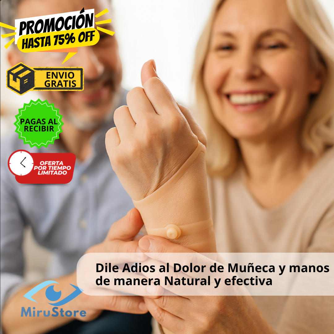 Muñequera Terapéutica - Recupera tu movilidad sin pastillas 💪