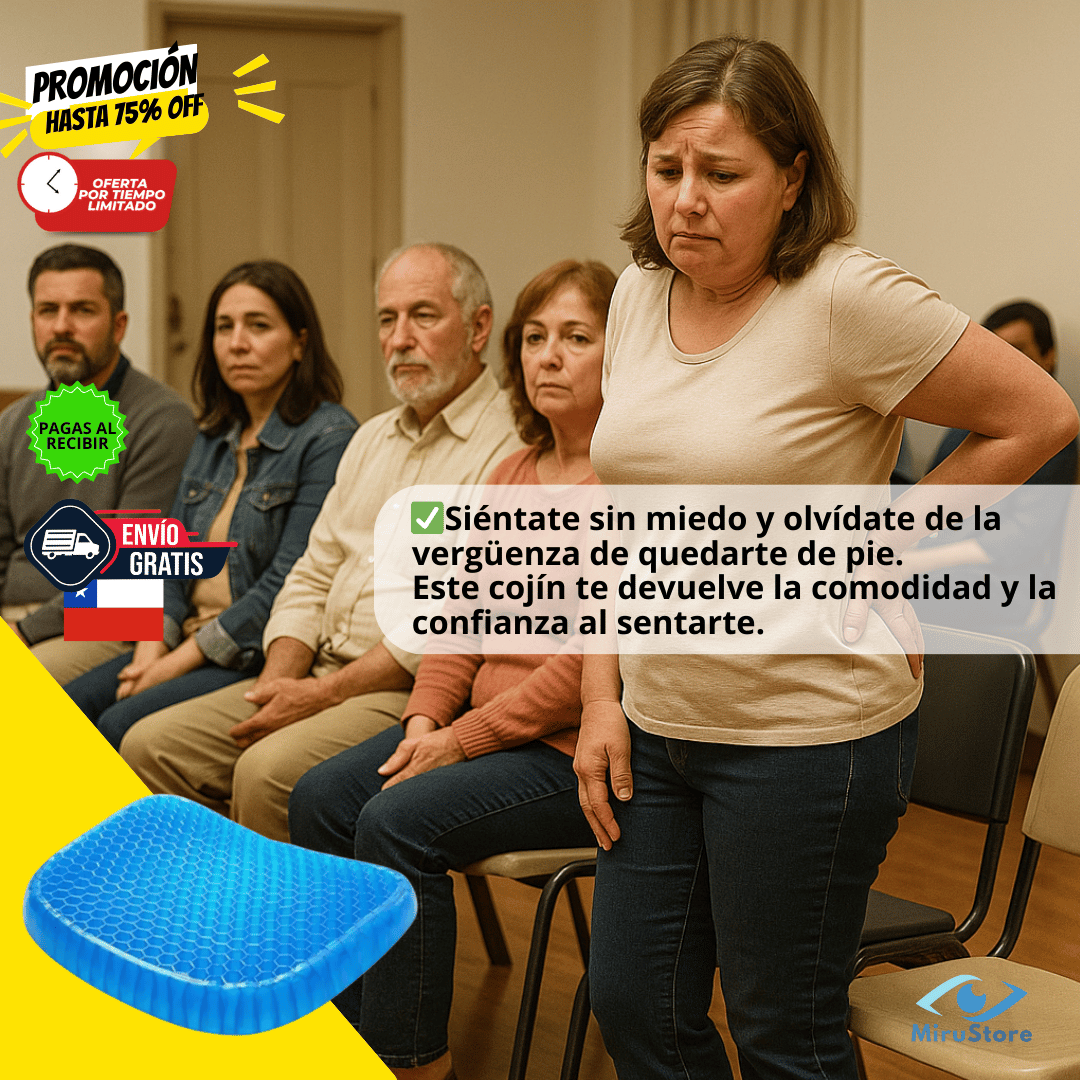 COJIN DE GEL ORTOPEDICO ✅OFERTA 2X1