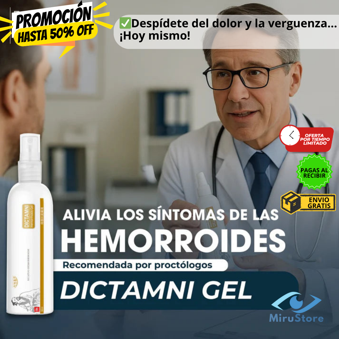 GEL ANTI HEMORROIDES -  ALIVIO DEFINITIVO