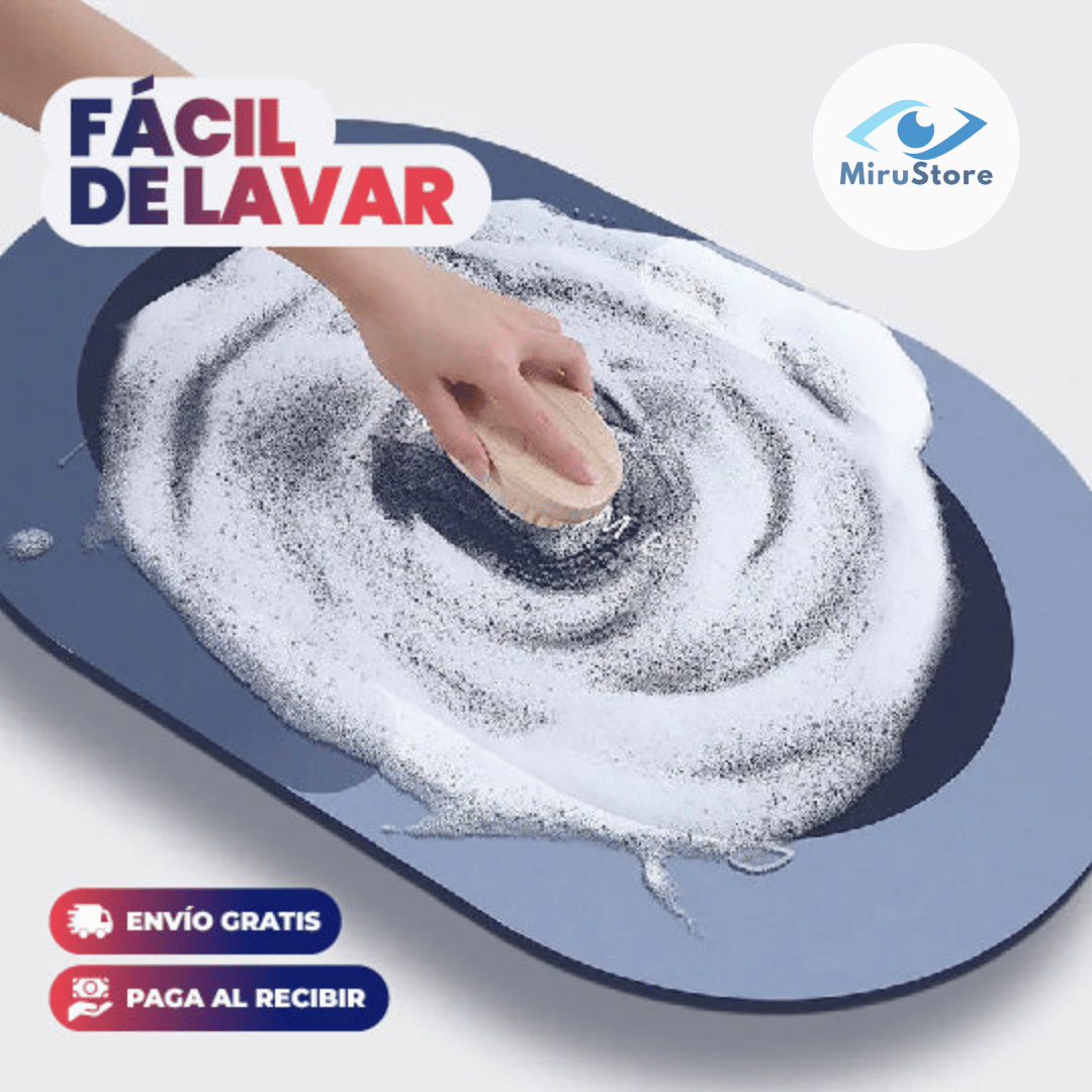 Tapete Antiresbalos Secado Rapido ✅OFERTA 2x1