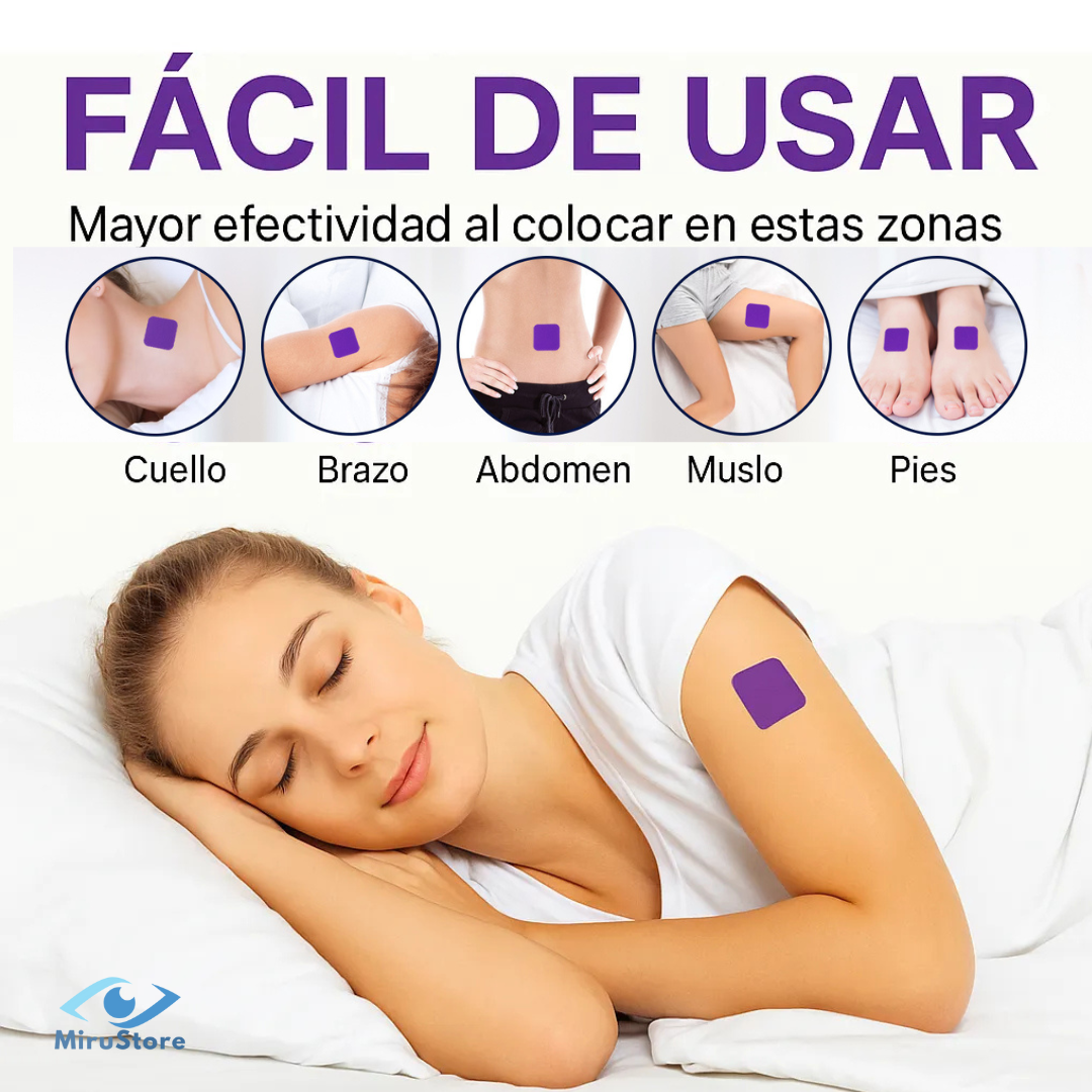 Sleep Patches – Parches Naturales para Dormir Mejor