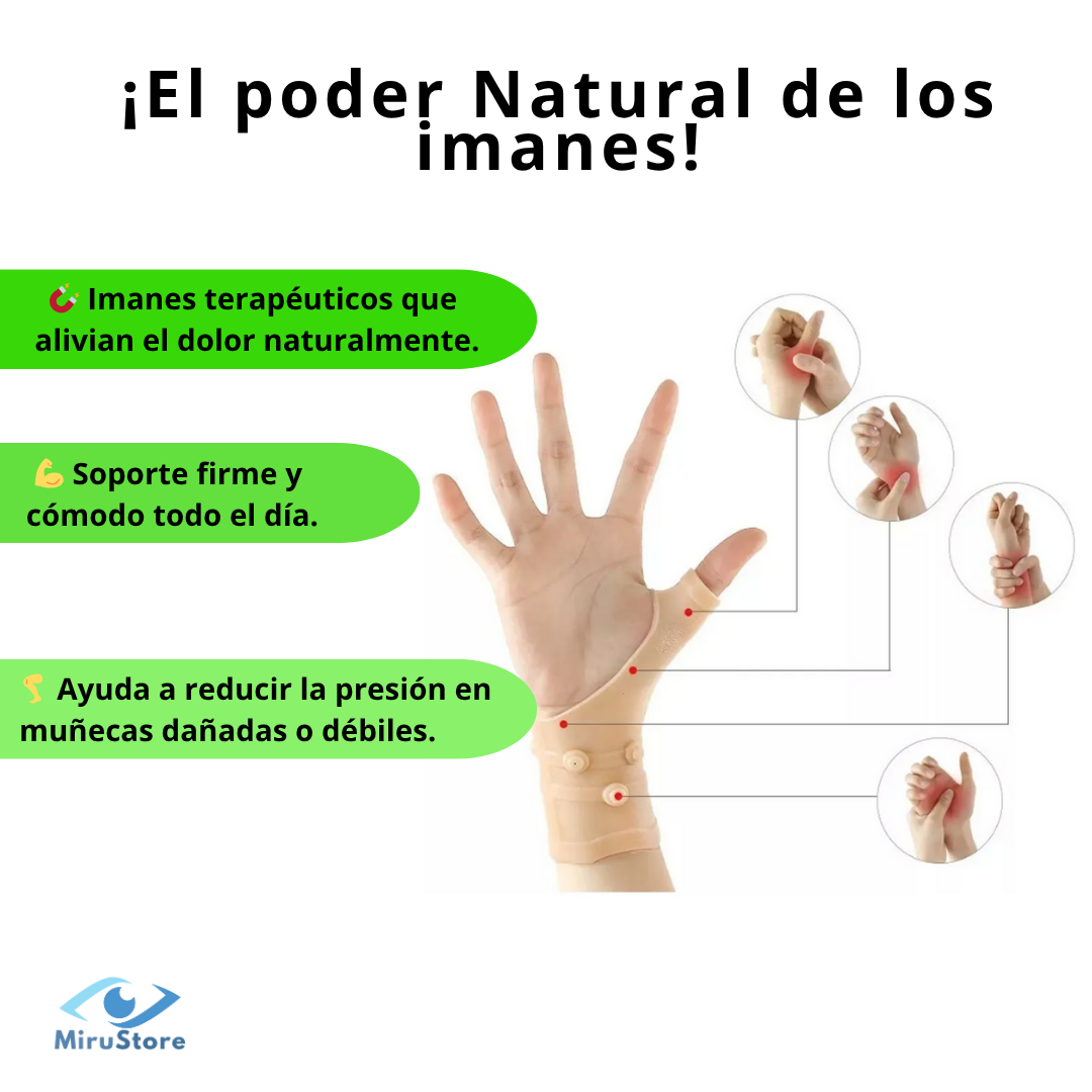 Muñequera Terapéutica - Recupera tu movilidad sin pastillas 💪
