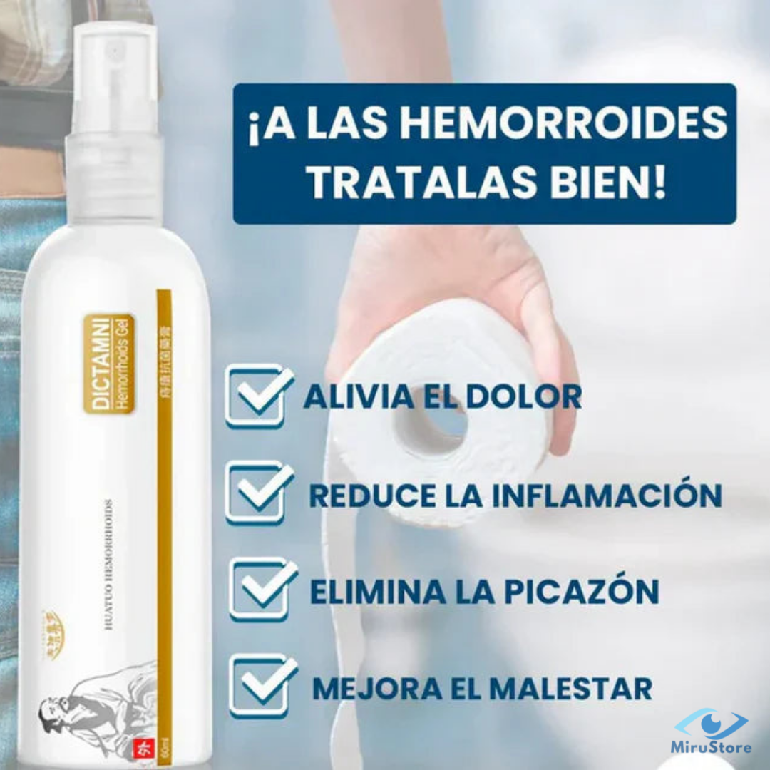 GEL ANTI HEMORROIDES -  ALIVIO DEFINITIVO