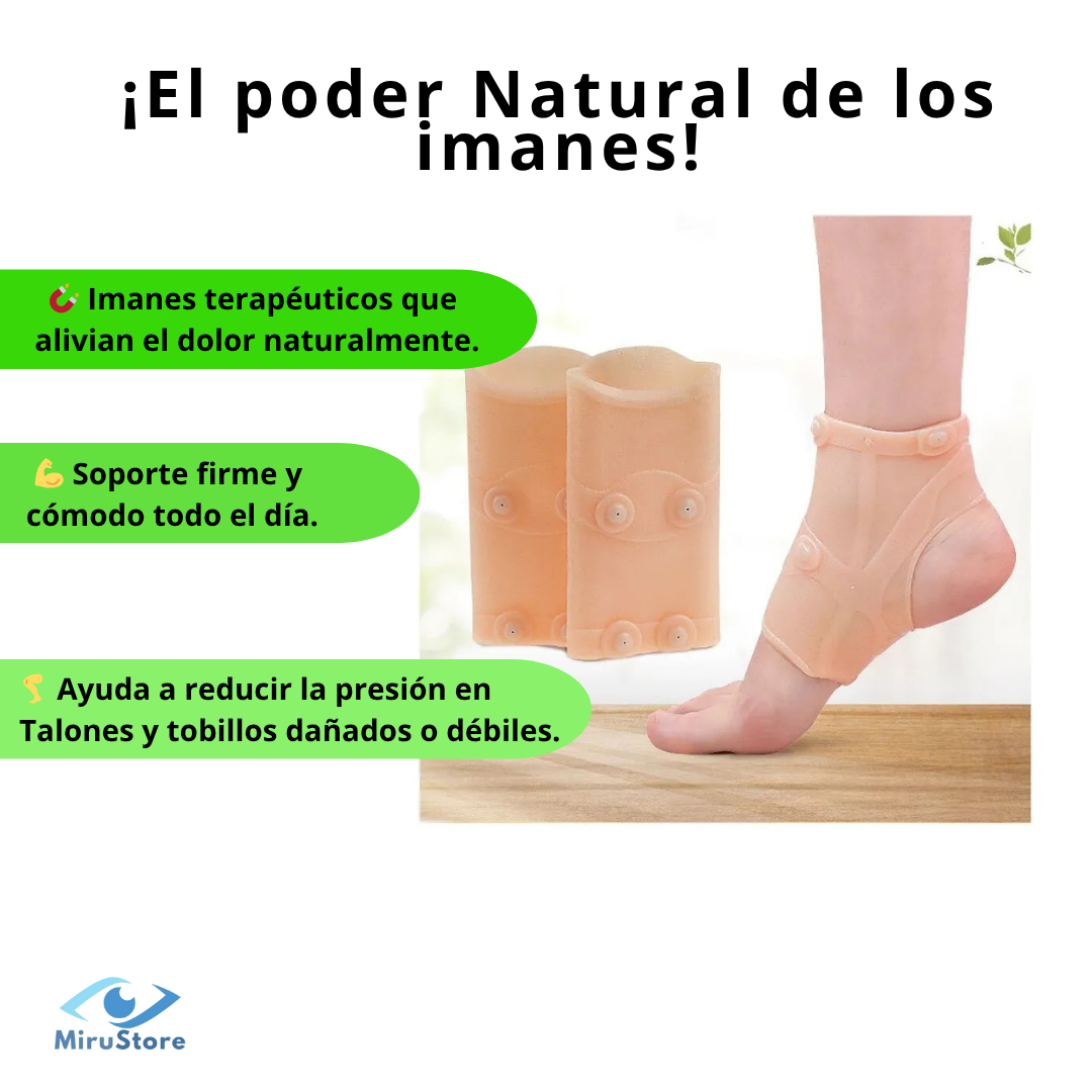 Tobillera Magnética – Alivio real para el dolor de tobillo