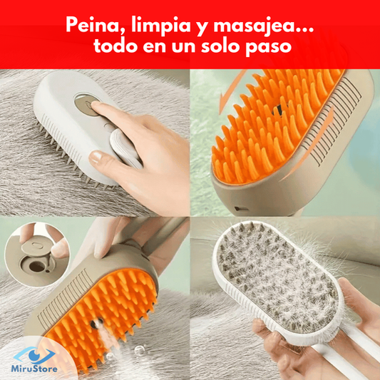 Cepillo Eléctrico 3 En 1 Para Mascotas