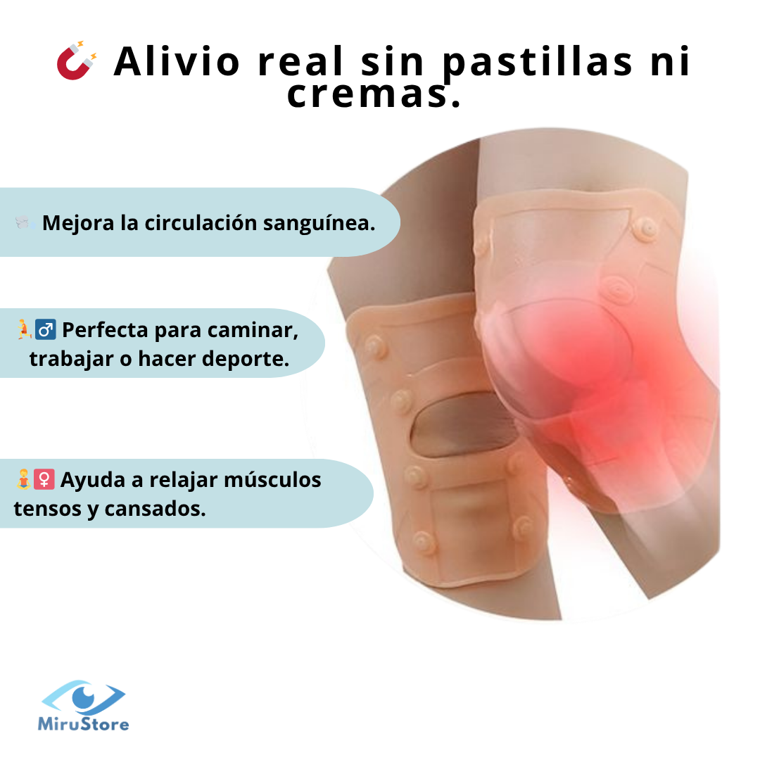 Rodillera Magnética Terapéutica - Recupera tu movilidad sin pastillas 💪