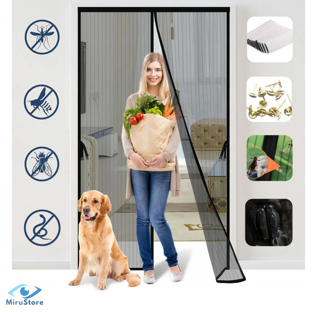 Cortina Antimosquitos Magnética 2x1 – Aire Fresco sin Picaduras 🦟✨
