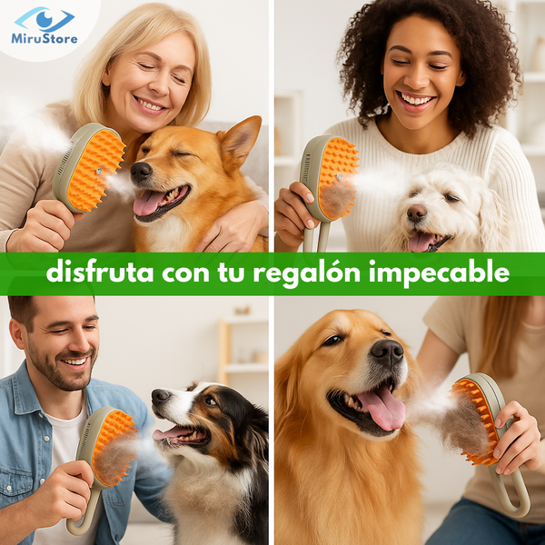 Cepillo Eléctrico 3 En 1 Para Mascotas