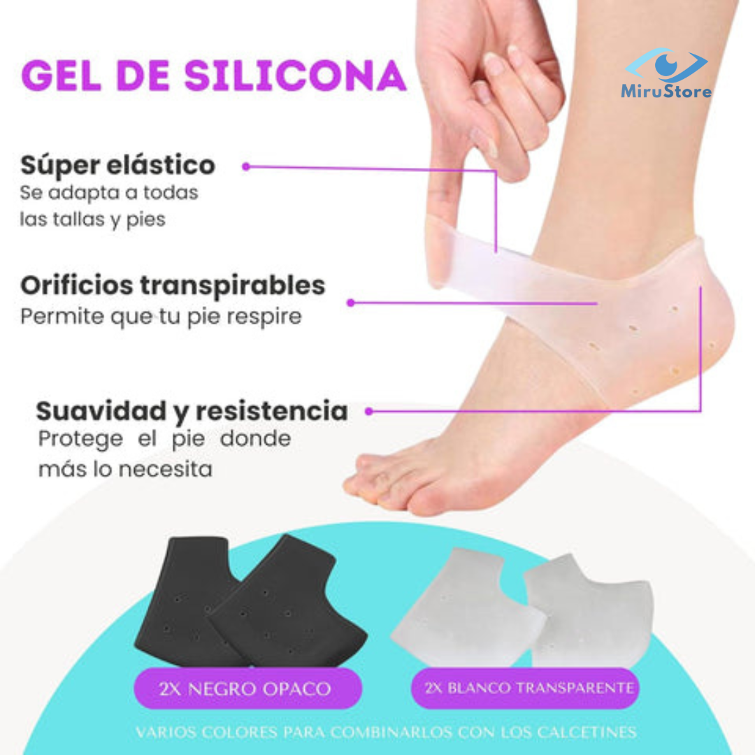 Protector de Talón de Silicona 👣 2X1💥