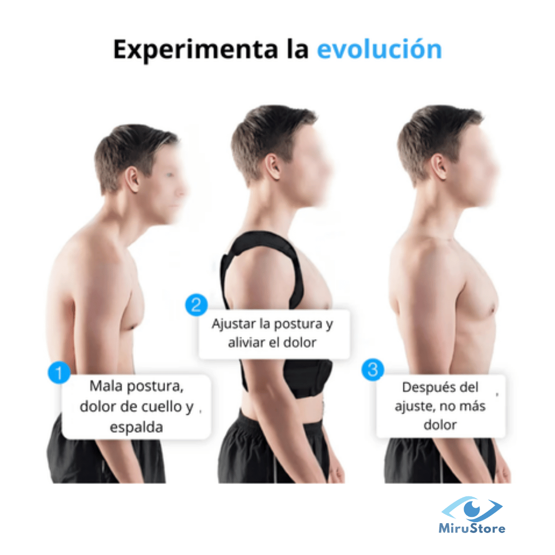 ✅ Corrector de Postura Unisex Profesional – Espalda Recta y Soporte Lumbar 💪🎗️