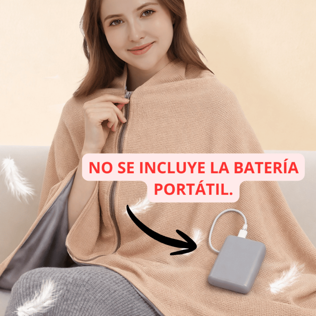 Manta Calefactora Eléctrica USB -🔥 Calefacción al instante
