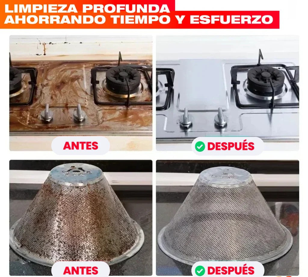 Limpiadora a Vapor 🔥 Elimina grasa imposible en segundos (sin frotar ni esforzarte)