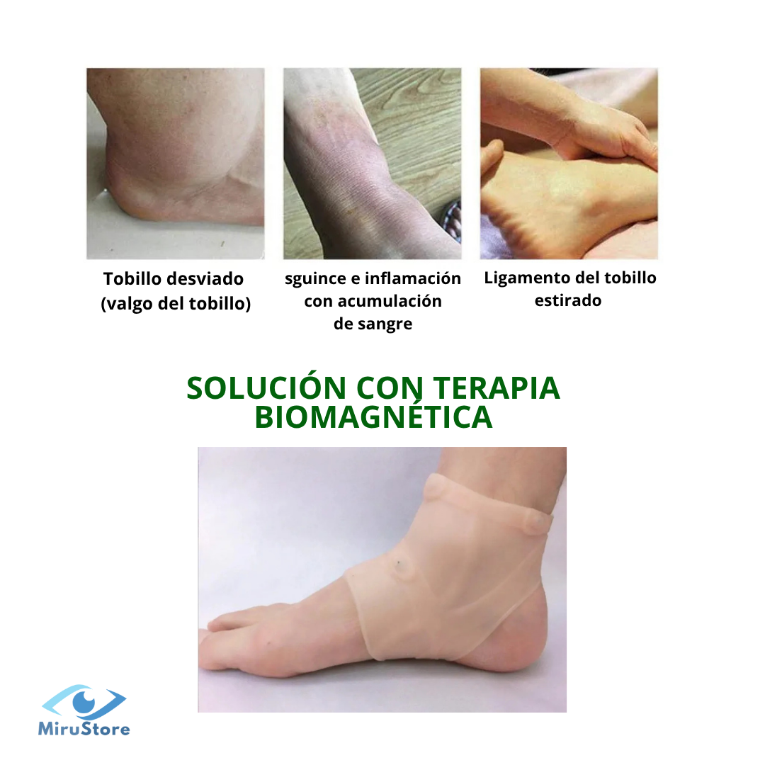 Tobillera Magnética – Alivio real para el dolor de tobillo