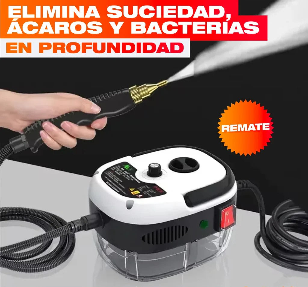 Limpiadora a Vapor 🔥 Elimina grasa imposible en segundos (sin frotar ni esforzarte)