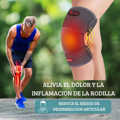Rodillera Calor + Masaje 🔥💆‍♂️ – Recupera tu movilidad 💪✨ 50% OFF