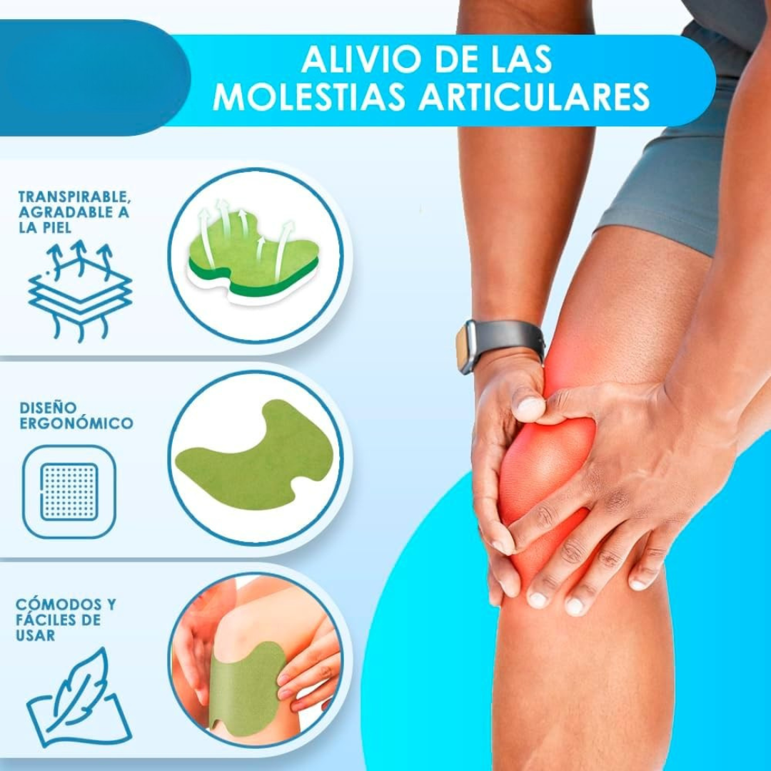 🌿Parches Terapéuticos de Alivio ✨ 2x1 🔥KNEE PATCH🌿(10 parches por caja)