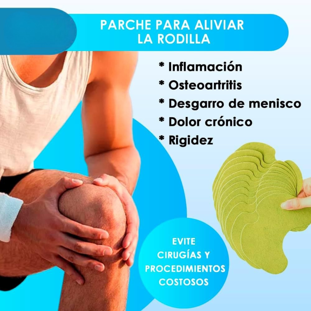 🌿Parches Terapéuticos de Alivio ✨ 2x1 🔥KNEE PATCH🌿(10 parches por caja)