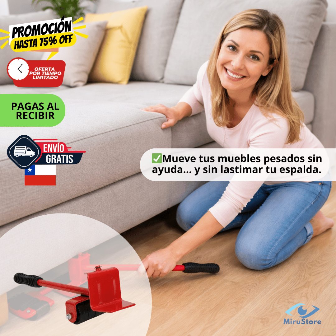 ✅Elevador de Muebles (Kit 5 piezas)