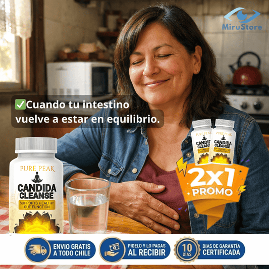 CANDIDA CLEANSE 100% original (60 CAPSULAS)- ✅ELIMINA TOXINAS DESDE EL PRIMER DÍA