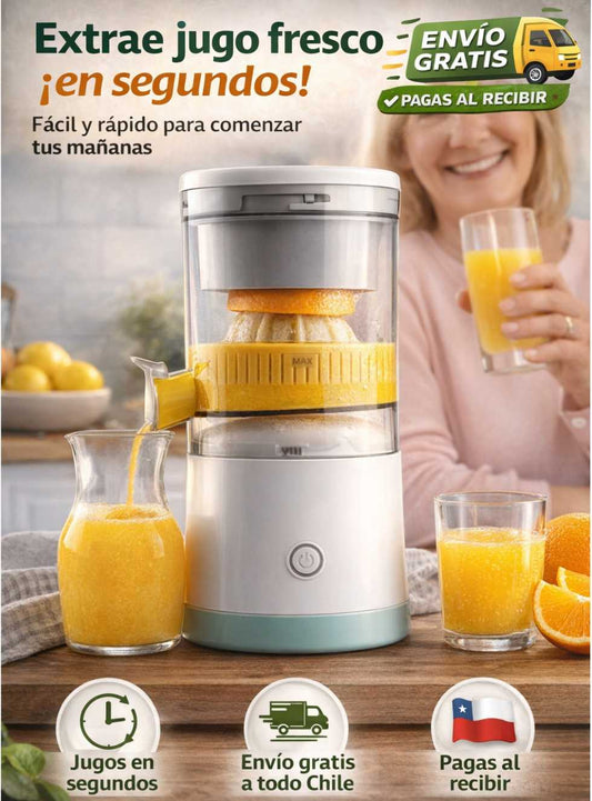 EXPRIMIDOR PORTÁTIL | Mejora tu Salud, Vive Mejor 🍊😎