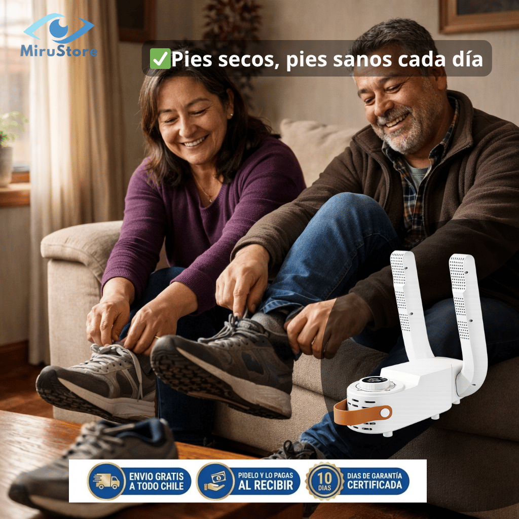 Secador Eléctrico de Zapatos ⚡ Seca Desde Adentro en Minutos