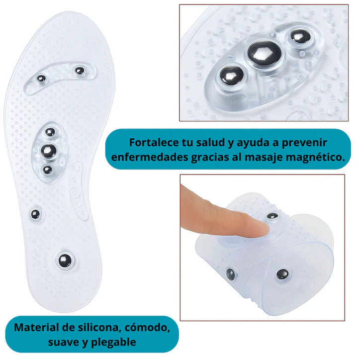 2X1🔥 Plantillas Magnéticas para el Alivio de Juanetes, Fascitis y Circulación, Estiliza tu Cuerpo