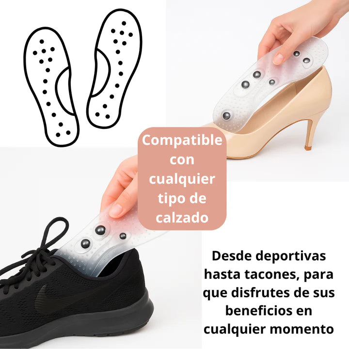 2X1🔥 Plantillas Magnéticas para el Alivio de Juanetes, Fascitis y Circulación, Estiliza tu Cuerpo