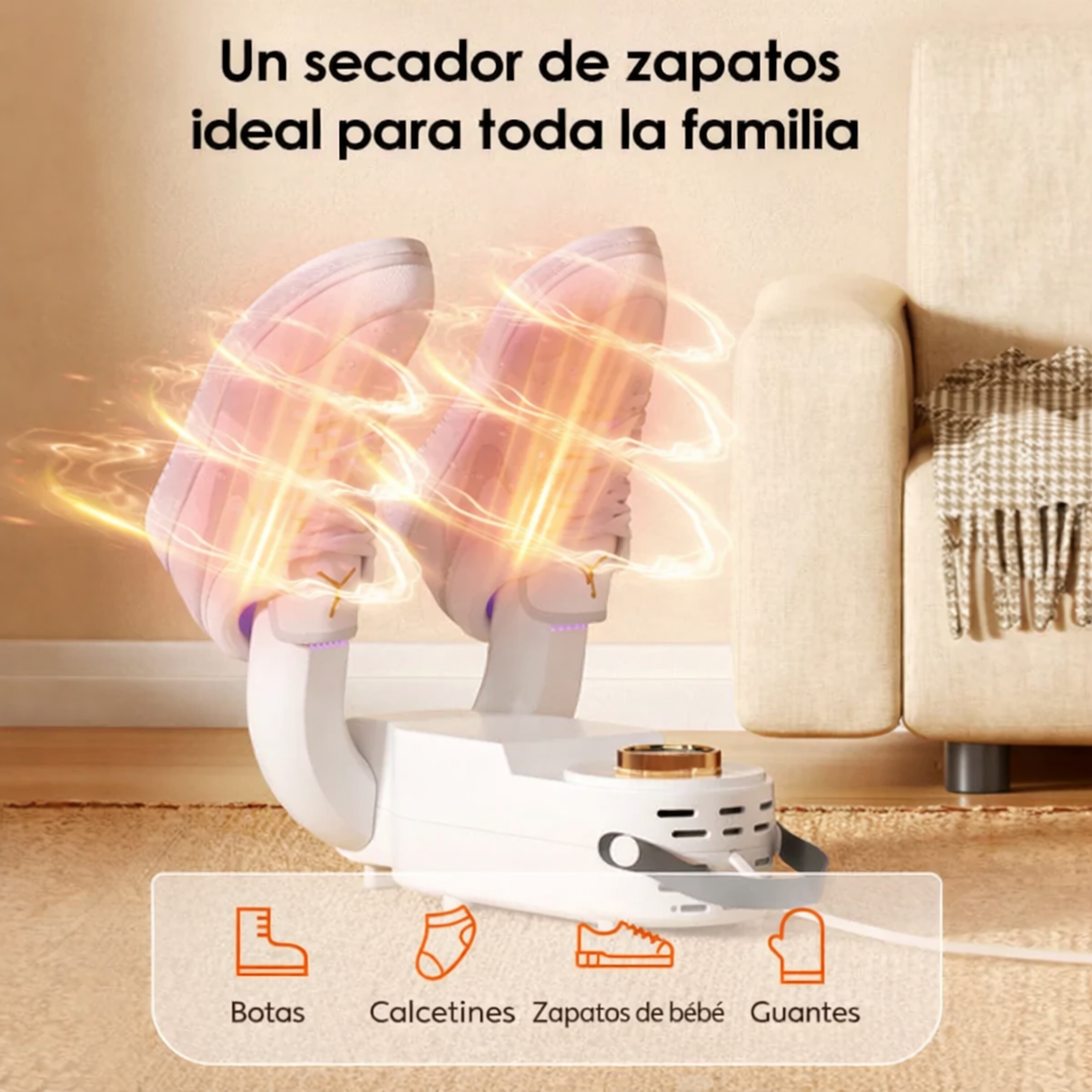 Secador Eléctrico de Zapatos ⚡ Seca Desde Adentro en Minutos