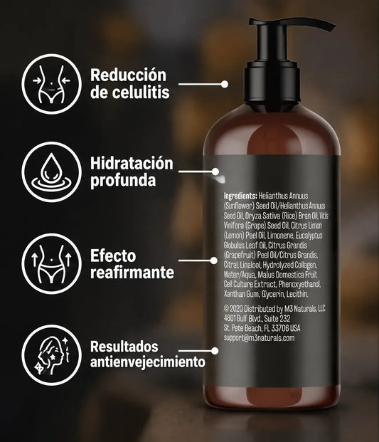 Aceites Masajes Corporal anticelulitis 240 ml