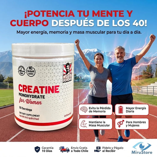 Creatina monohidratada 💪 Más Energía y Tonificación Visible ✨