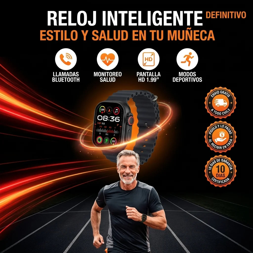 🕒 Reloj Juvenil – Smartwatch T800 U2 - Color al azar